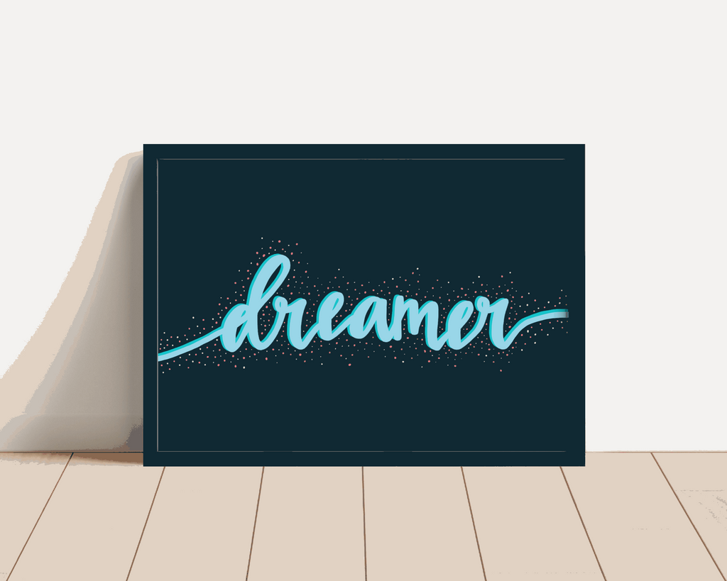 Dreamer Print Posters, Prints, & Visual Artwork Pretty Average   