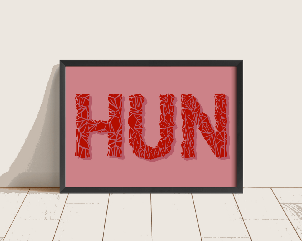 Hun Print Posters, Prints, & Visual Artwork Pretty Average   