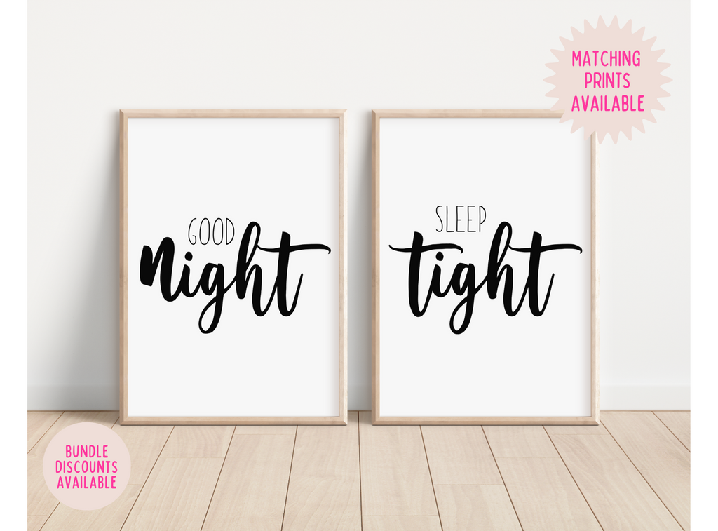 Sleep Tight Print Posters, Prints, & Visual Artwork Pretty Average   