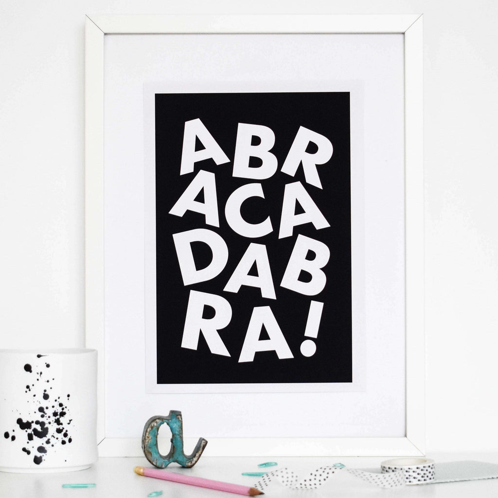 Abracadabra! Print Posters, Prints, & Visual Artwork Pretty Average   