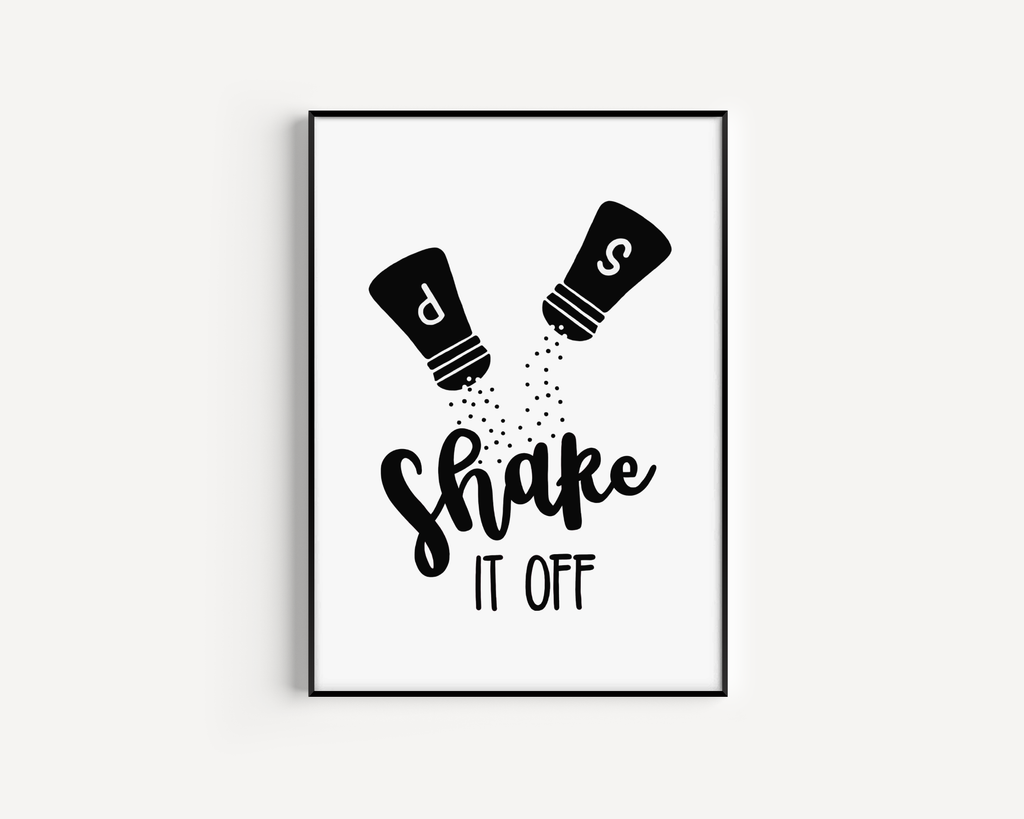 Shake It Off Print Posters, Prints, & Visual Artwork Pretty Average   