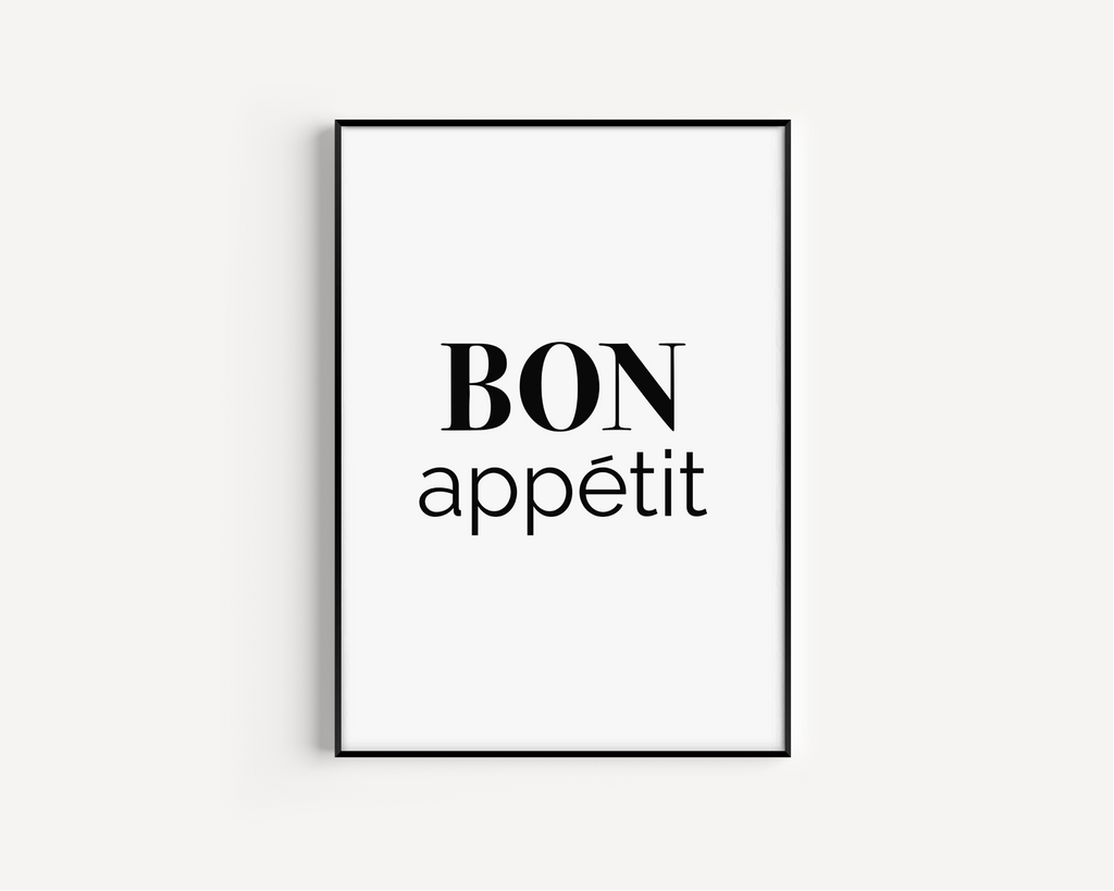 Bon Appétit Print Posters, Prints, & Visual Artwork Pretty Average   