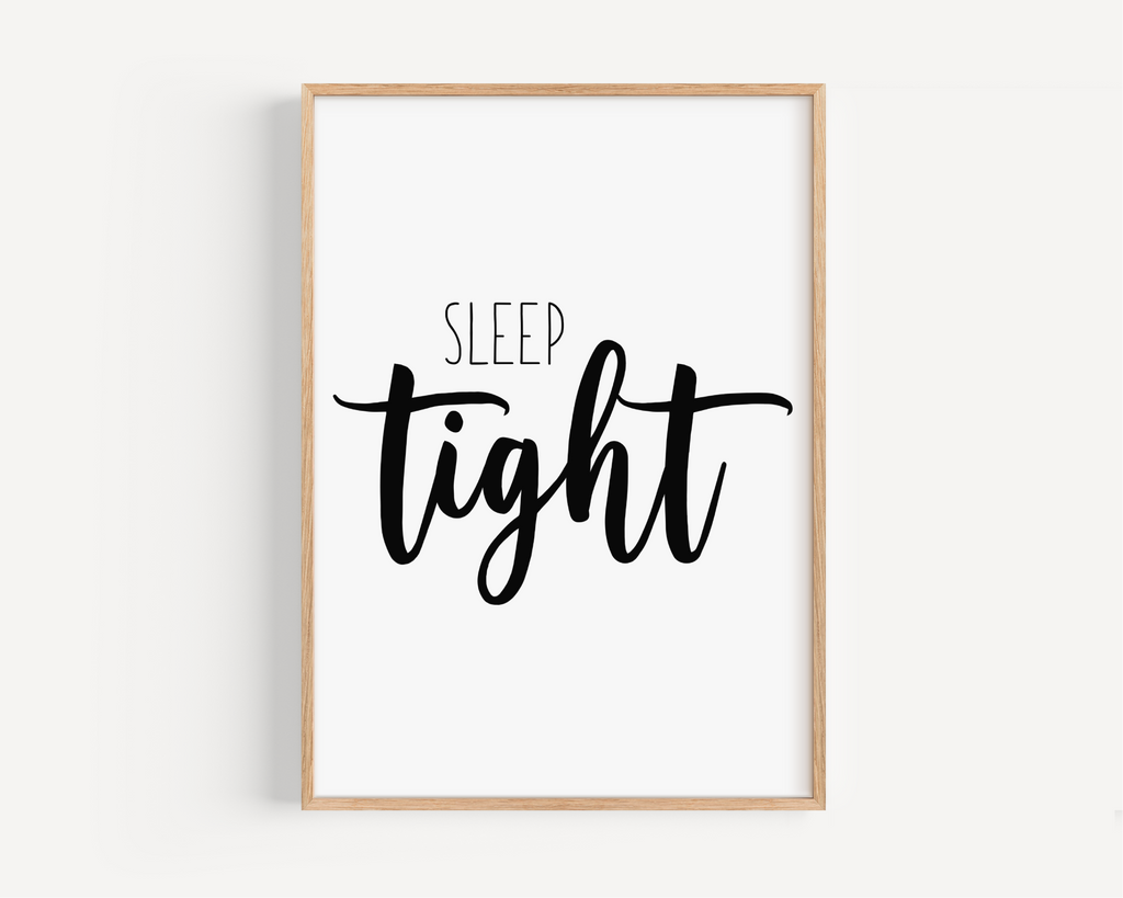 Sleep Tight Print Posters, Prints, & Visual Artwork Pretty Average   