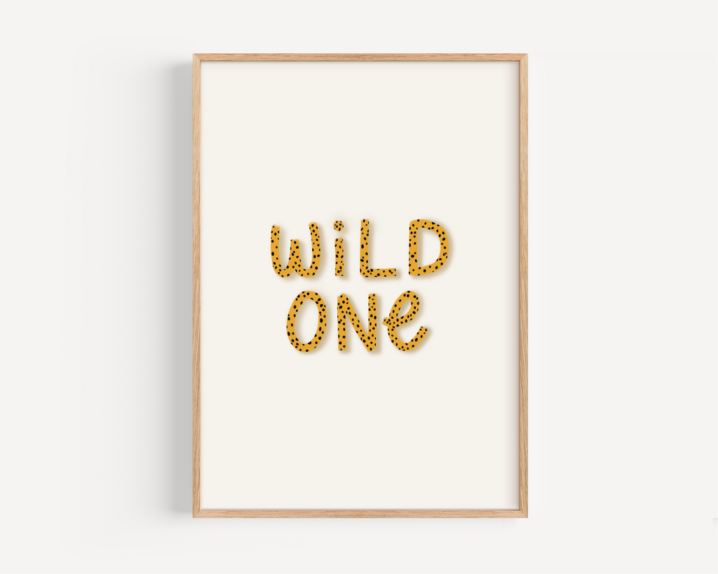 Wild One Print Posters, Prints, & Visual Artwork Pretty Average   